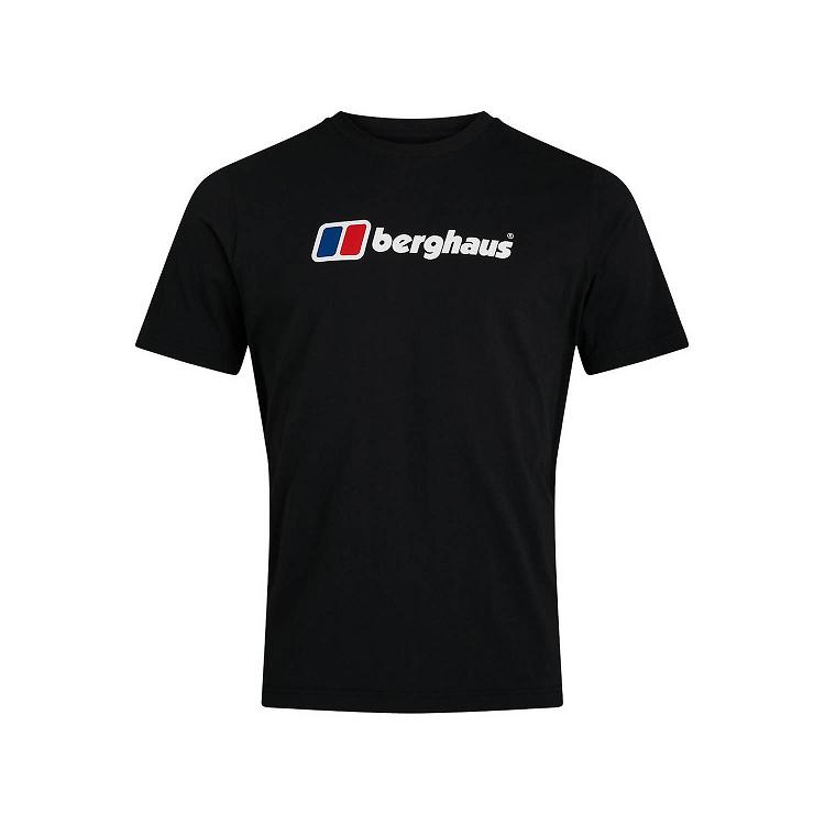 Pánska Tričko Berghaus Big Classic Logo Čierne Slovensko 8092WLHGX